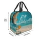 thumbnail image 3 of Easygdp Shopping Cart On Tropical Beach Bolsa Térmica Premium - Tela Oxford Impermeable, Gran Capacidad, Bolsillo Frontal, Unisex para Trabajo, Escuela, Actividades al Aire Libre y Picnics, 3 of 8