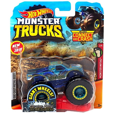 Nessie Sary Roughness Giant Wheels Monster Trucks with Connect & Crash