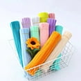 thumbnail image 6 of Pipe Cleaners, Pipe Cleaners Craft DIY Simulation Bouquet Materials(Black,6mmx12in), 6 of 9