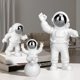 thumbnail image 1 of Adornos de astronauta, decoración de cumpleaños de astronauta, estatua de astronauta, figura de pastel de astronauta, astronauta de resina, decoración de pastel de astronauta, juego de 3, 1 of 5