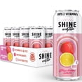 thumbnail image 5 of Shine Water Strawberry Lemon Vitamin D Electrolyte Drinks 12-Pack, Sugar Free Flavored Water with Magnesium, Zinc & Antioxidants, Low Calorie Hydration, 5 of 7