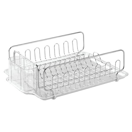 - InterDesign 68980 Chrome Forma Lupe Dish Drying Rack