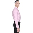 thumbnail image 2 of 8970 UltraClub Men's Classic Wrinkle-Resistant Long-Sleeve Oxford Pink XL, 2 of 3