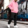 thumbnail image 3 of Aofany Mens Sweat Suit Set Plus Size Tracksuit Jogging 2 Piece Athletic Outfit Hoodie Sports Sweatsuit Pullover Sets, 3 of 6
