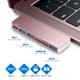 thumbnail image 2 of Adaptador USB C Hub RayCue 6 en 1 con 3 MacBook Pro/Air USB 3.0, 2 of 6