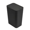 thumbnail image 3 of OEFNTAC Trash Can Kitchen Trash Can with Lid Plastic Wastebasket with Popup Lid for Toilet, Office, Bedroom, Living Room Black,White,Gray 13.11x8.74x6.18in, 3 of 7