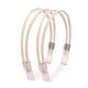 thumbnail image 2 of Correas elásticas para tacones altos | Correas de tobillo con diamantes de imitación para mujer | Correas de repuesto antisueltos para tacones y stilettos | Ajustables, reutilizables y desmontables, 2 of 2