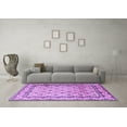 thumbnail image 3 of Ahgly Company Indoor Rectangle Persian Purple Traditional Area Rugs, 8' x 12', 3 of 4