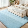 thumbnail image 3 of Shag Area Rugs for Living Room 8'X10', Soft and Fluffy Shaggy Carpet for Pets, Machine Washable Floor Rugs for Living room, 3 of 7