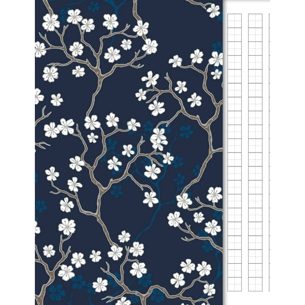 Japanese Writing Practice Book Genkouyoushi Paper For Notetaking Practice Of Kana Kanji Nature Of Japan Cover Paperback Walmart Com