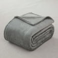 thumbnail image 3 of Mainstays Plush Blanket Gray K, 3 of 5