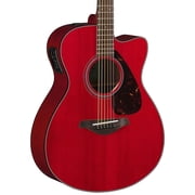 Yamaha FSX800C Concert Cutaway Acoustic-Electric Guitar - Ruby Red