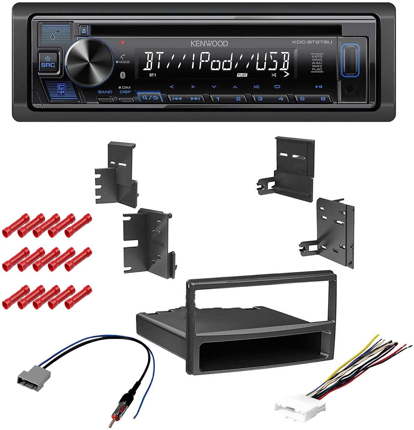 KIT8424 Kenwood Car Stereo with Bluetooth for 20092014 Nissan Cube w