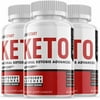(3 Pack) Lean Start Keto - Supplement for Weight Loss - Energy & Focus Boosting Dietary Supplements for Weight Management & Metabolism - Advanced Fat Burn Raspberry Ketones Pills - 180 Capsules