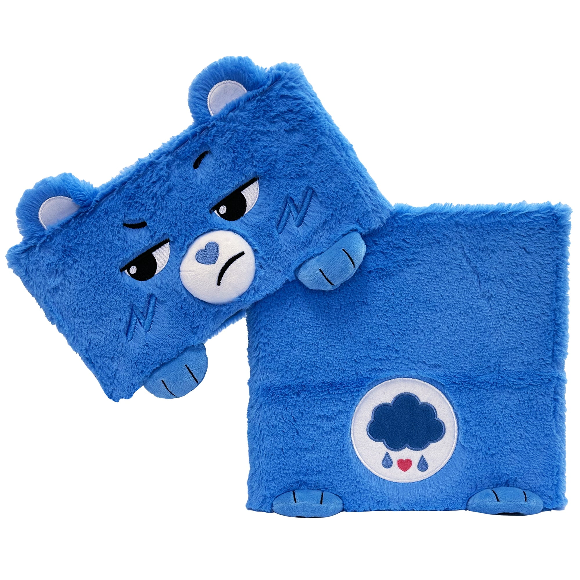Care Bears: Storables 10" Box - Grumpy Bear - Blue Character Themed Bin, Fabric Storage Container, Opening Top Lid, Holds Toys, Books & More, Licensed