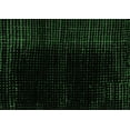 thumbnail image 1 of Ahgly Company Indoor Rectangle Abstract Emerald Green Modern Area Rugs, 2' x 5', 1 of 4