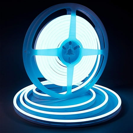 

MRULIC LED light LED Bright 12V 5M Strip Waterproof Light Cool Light Strip household appliances + Blue