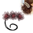 thumbnail image 2 of Elegante Broche De Horquilla Para Mujer, Diadema Para Fiesta De Baile, Compromiso, Boda, Horquilla De Flor Perezosa Advancent CE008915-02, 2 of 6
