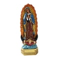 thumbnail image 2 of Virgin Mary Statue under $5! Yrmaups Virgin Mary Resin Statue, Our Lady of Guadalupe Figurine, Religious Home Decor for Shelf, Mantel, Altar, Catholic Gift, Spiritual Decor, 2 of 8