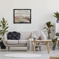 thumbnail image 2 of Stupell Industries Layered Abstract Thick Brushstrokes Neutral Browns Painting Painting Jet Black Floating Framed Canvas Print Wall Art, Design by Carol Robinson, 2 of 6