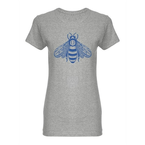 Honey Bee Art. T-Shirt Women -Image by Shutterstock, Female Medium