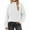 White, variant on Tnhcen Women's Turtleneck Sweater High Neck Knit Top Acrylic Winter Sweater Cuffed Long Sleeve Sweater Solid Color Pullover S-2XL