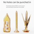thumbnail image 2 of 50Pcs Upgraded Self-Drilling Wall Anchor Screws, Premium Drywall Anchor and Screw Set for Easy Application, 2 of 4