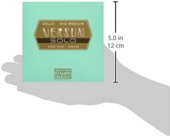 Thomastik Versum Solo A and D Cello String Combo Pack 4/4 Size, Medium