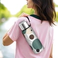 thumbnail image 6 of 20 Oz Geometric Shapes Pattern Coffee Tumbler Double Wall Insulated Stainless Steel Water Bottle | Metal Reusable Thermoses Flask with Cup Cap | Leak & Sweat Proof with Anti-Dust Lid, 6 of 7
