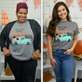 thumbnail image 3 of Tees2urdoor Meet Me at the Pumpkin Patch T-Shirt, Adult 5X-Large, grey, 3 of 5