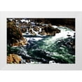 thumbnail image 3 of Alan Hausenflock 4x24 White Modern Wood Framed Wall Art Titled - Great Falls I, 3 of 5