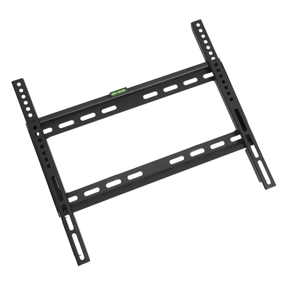 OUNONA Wall Mount TV Stand with Shelf, Adjustable Television Wall Mount Bracket for Secure TV Installation