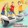 thumbnail image 3 of HOVERSTAR Hoverboard Patineta Electrica Nueva Versión-LBW14, Dos Llantas Scooter de Autobalance con Bocina Bluetooth para Escuchar Musica y luz LED en Las Llantas, 3 of 5