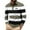 Army Green, variant on Zylanna Men's Long Sleeve Polo Shirts, Turndown Collar Spring Fall Striped Slim Fit Casual Pullover Tops for Man Black