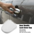 thumbnail image 2 of Verrou de Poignée de Porte Extérieure avant Gauche Droite pour Volkswagen Beetle Blanc, 2 of 6