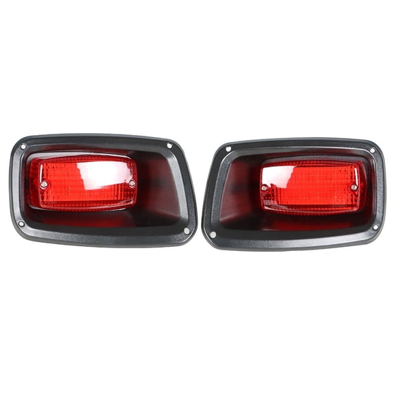 2 Pcs Golf Cart Full LED Rear Tail Light Replacement for EZGO TXT ST 1995-2013