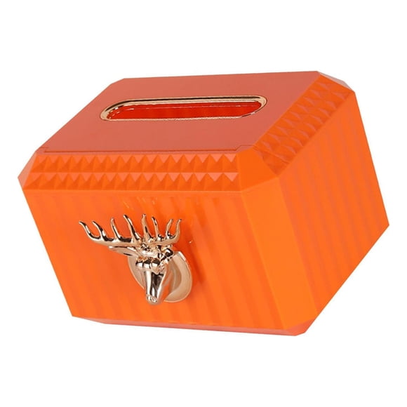 Organizador de servilletas Yuarrent ABS Naranja 18x13x12cm