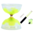 thumbnail image 2 of Runquan Chinese Diabolo Toy Set Portable Practical Fun Diabolo Ball Toy for Children Yellow, 2 of 8