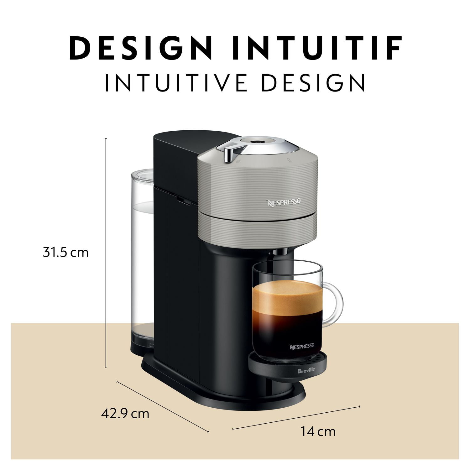 Nespresso Vertuo Next エスプレッソマシン GDV1-WH ヴァーチュオ ネクスト ホワイト D｜コーヒーメーカー｜ネスプレッソ