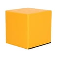 thumbnail image 1 of Lipstore Accessoires de Tabouret Cube Brique de Salon pour Bureau Habillage Étirement Jaune, 1 of 8