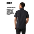 thumbnail image 5 of Camisa DKNY Negra Modern Fit de Algodón Stretch de Manga Corta, 5 of 5