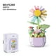 thumbnail image 5 of Bloques Construcción Suculentos Micropartículas Plantas en Macetas Simuladas Ensambladas para Adornos Modelo Mesa Escritorio Con Flores (P1269) Edición Limitada Primavera (360PCS), 5 of 9