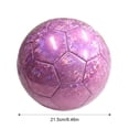 thumbnail image 4 of Advancent Balón de voleibol apropiado para juegos de playa y entrenamiento en gimnasio - Balón de voleibol impermeable y liviano tamaño 5 Deportes y aire libre morado 5, 4 of 6