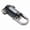 BLACK, variant on Bright LED Keychain Light Rechargeable Flashlight Pendant Keyring for Camping