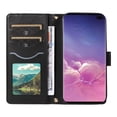 thumbnail image 3 of Samsung Galaxy S10 Plus Phone Case , Wallet Flip Cover Adjustable Crossbody Lanyard Magnetic Card Slots, 3 of 5