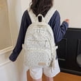 thumbnail image 2 of Teen Girls Backpack For School Polka Dot Cute Lightweight Large Capacity Student Backpack Fresh Minimalist Daypack For High School Teen Girls, 2 of 9