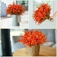 thumbnail image 2 of VKFVKF 24 Bundles Artificial Fake Flowers Outdoor, Faux Plants Fall for Home Patio Garden Decor, Multicolor, 2 of 7