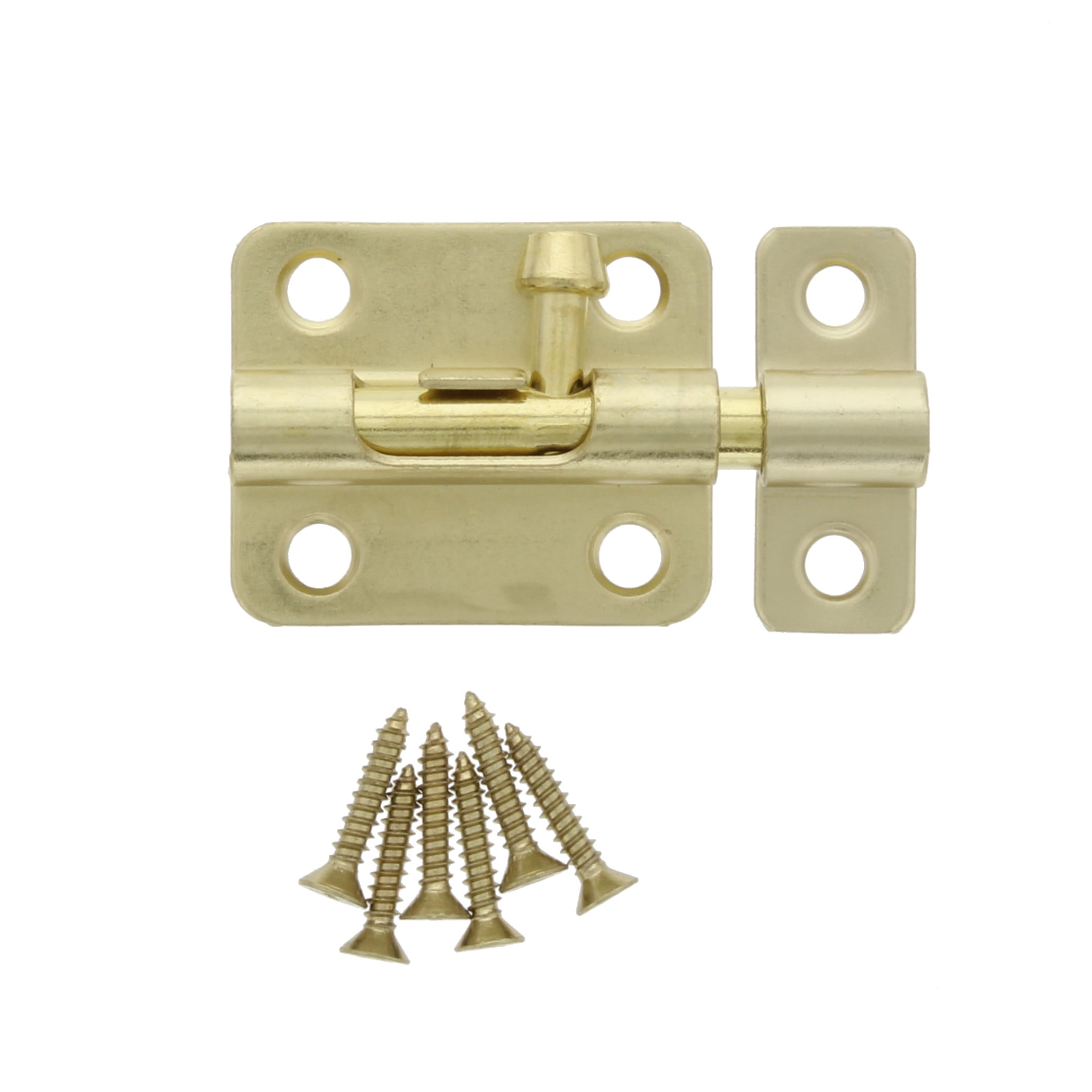 Bulldog Hardware 2-1/2 in. Barrel Bolt, Brass Plated