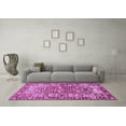 thumbnail image 3 of Ahgly Company Indoor Rectangle Persian Purple Traditional Area Rugs, 5' x 7', 3 of 4