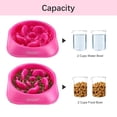 thumbnail image 6 of Slow Feeder Dog Bowls, Anti-Choking Puzzle Dog Food Bowls, Non Slip Interactive Dog Feeding Bowls That Slow Down Eating, Bloat Stop Maze Dog Dishes Dog Feeder for Medium Large Breeds Purple, 6 of 9